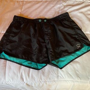 Reversible diesel swim trunks